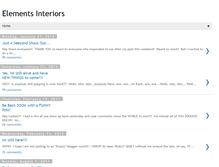 Tablet Screenshot of elements-interiors.net